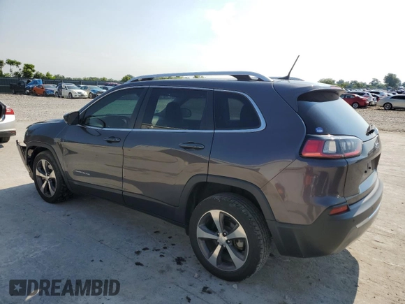 2019 Jeep Cherokee Limited с VIN 1C4PJLDB0KD170119, выставлен на аукционе Copart как лот 63515155 с пробегом 87 230 миль миль и Списание • Salvage title. История ставок и продаж доступна на DreamBid. Изображение 2.
