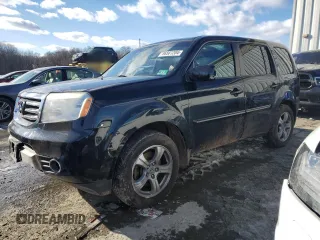 2014 Honda Pilot EX-L with VIN 5FNYF4H7XEB002485, listed as a Copart auction lot 86561204 with 174,522 mi miles and Salvage title. Bid and sale history available at DreamBid. Image 1.