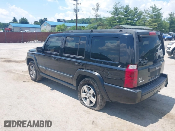 2007 Jeep Commander Sport with VIN 1J8HG48K77C556917, listed as a IAAI auction lot 42659784 with 216,395 mi miles and . Bid and sale history available at DreamBid. Image 3.