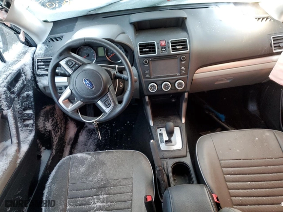 2018 Subaru Forester with VIN JF2SJABCXJH452514, listed as a Copart auction lot 48598495 with 0 mi miles and Salvage Title. Bid and sale history available at carsss.com. Image 8.