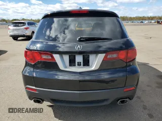 2011 Acura RDX with VIN 5J8TB1H27BA800053, listed as a Copart auction lot 48347305 with 115,465 mi miles and Salvage Title. Bid and sale history available at carsss.com. Image 6.