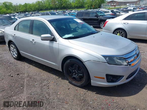 2010 Ford Fusion SE with VIN 3FAHP0HA7AR396107, listed as a IAAI auction lot 42005189 with 1 mi miles. Bid and sale history available at carsss.com. Image 1.