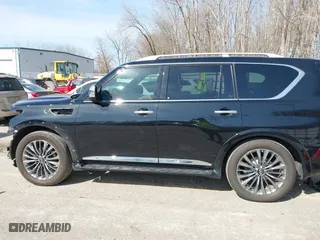 2021 Infiniti QX80 LUXE with VIN JN8AZ2AE0M9273915, listed as a IAAI auction lot 41800571 with 42,653 mi miles. Bid and sale history available at carsss.com. Image 15.
