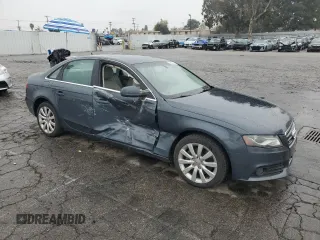 2010 Audi A4 2.0T Premium Plus with VIN WAUFFAFL1AN032005, listed as a Copart auction lot 46853285 with 104,316 mi miles and Salvage Title. Bid and sale history available at carsss.com. Image 4.