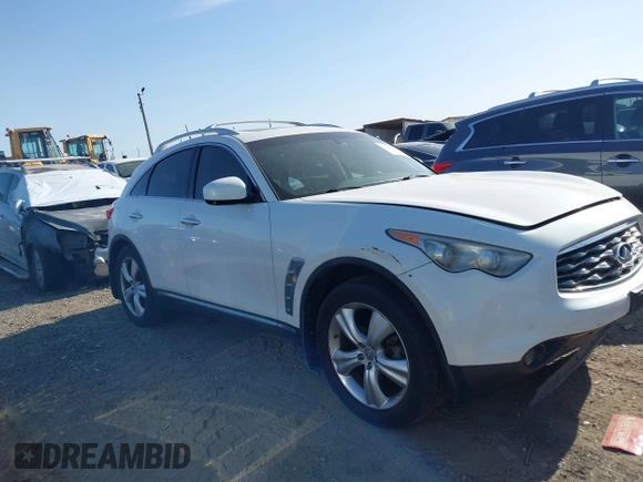 2011 Infiniti FX35 with VIN JN8AS1MW4BM734210, listed as a IAAI auction lot 41733759 with 170,862 mi miles. Bid and sale history available at carsss.com. Image 13.