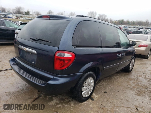 2007 Chrysler Town & Country SWB with VIN 1A4GJ45R57B263524, listed as a Copart auction lot 46038364 with 157,325 mi miles and Salvage Title. Bid and sale history available at carsss.com. Image 3.