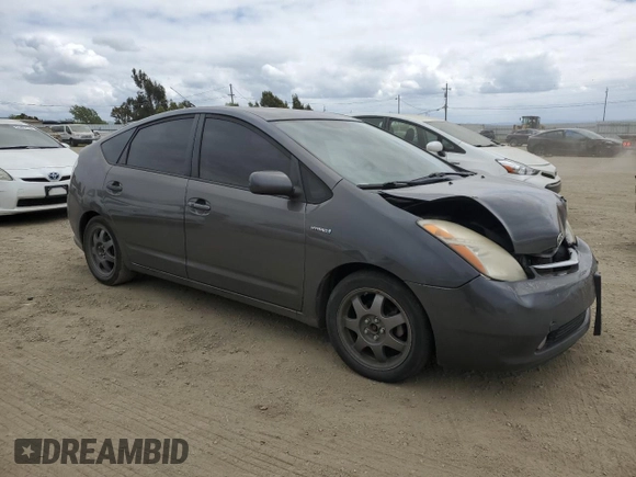 2008 Toyota Prius z VIN JTDKB20U683437190, wystawiony jako Copart lot #53399515 z przebiegiem Nie podano mil oraz Szkoda całkowita • Salvage title. Historia ofert i sprzedaży dostępna na DreamBid. Obrazek 4.