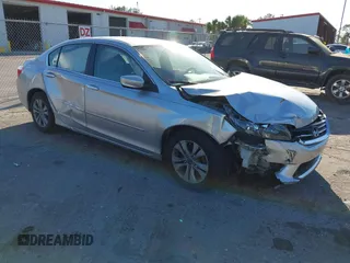 2014 Honda Accord LX with VIN 1HGCR2F37EA074244, listed as a IAAI auction lot 41749915 with 83,916 mi miles and . Bid and sale history available at carsss.com. Image 1.