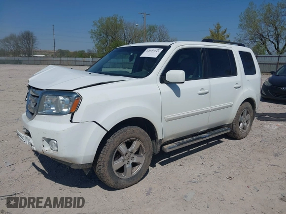 2011 Honda Pilot EX-L with VIN 5FNYF4H69BB091503, listed as a IAAI auction lot 42103011 with 246,816 mi miles and . Bid and sale history available at carsss.com. Image 2.