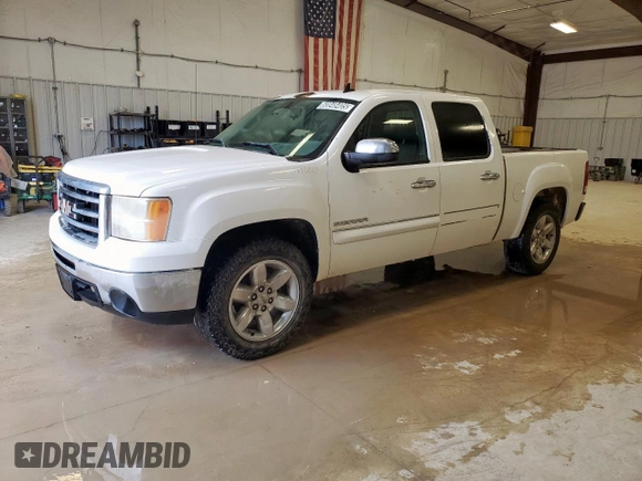 2012 GMC Sierra 1500 SLE with VIN 3GTP1VE08CG264570, listed as a Copart auction lot 60848405 with 164,217 mi miles and Clean title. Bid and sale history available at DreamBid. Image 1.