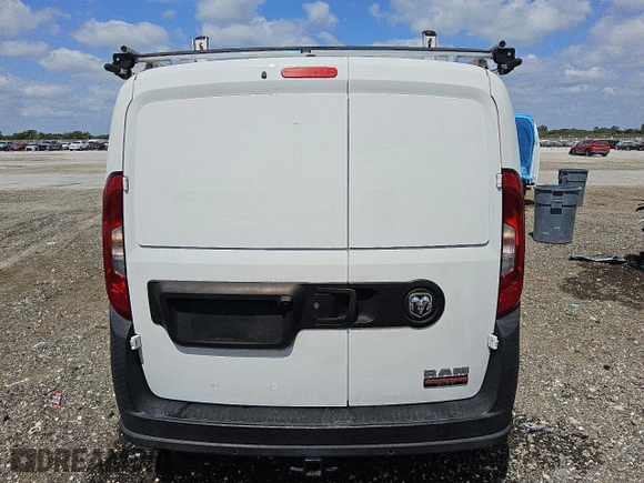 2020 Ram ProMaster City Cargo Van Tradesman with VIN ZFBHRFAB2L6P54226, listed as a Copart auction lot 51183565 with 81,604 mi miles and Clean Title. Bid and sale history available at carsss.com. Image 6.