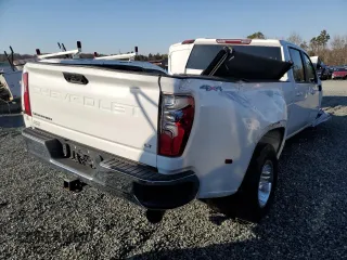 2023 Chevrolet Silverado 3500HD LT with VIN 1GC4YTEY1PF101520, listed as a Copart auction lot 46656335 with 61,875 mi miles and Clean Title. Bid and sale history available at carsss.com. Image 3.