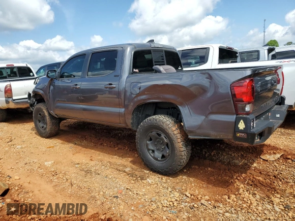 2022 Toyota Tacoma SR with VIN 3TYAX5GN2NT046114, listed as a Copart auction lot 61281875 with 57,726 mi miles and Salvage title. Bid and sale history available at DreamBid. Image 2.