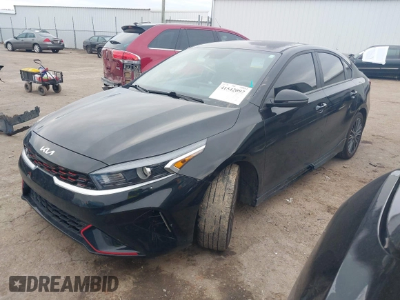 2023 Kia Forte GT-Line with VIN 3KPF54AD6PE548252, listed as a IAAI auction lot 41542097 with 31,994 mi miles. Bid and sale history available at carsss.com. Image 17.