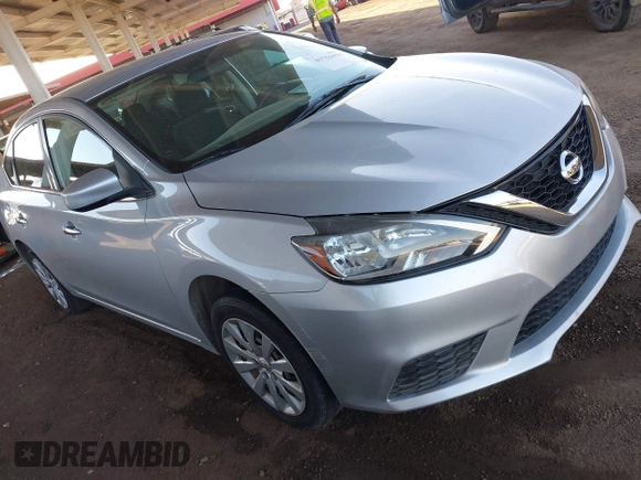 2017 Nissan Sentra S with VIN 3N1AB7AP8HY268060, listed as a IAAI auction lot 41756694 with 128,993 mi miles and . Bid and sale history available at carsss.com. Image 1.