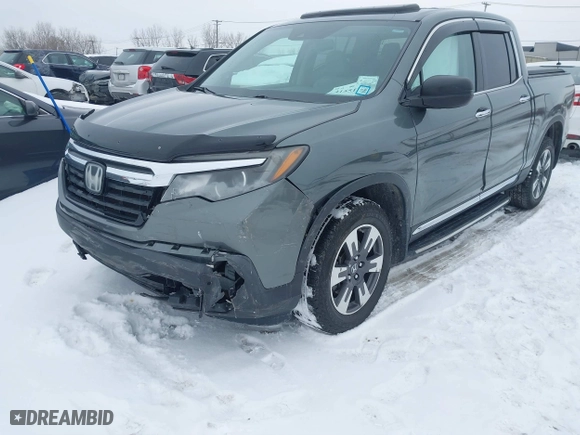 2017 Honda Ridgeline RTL-E with VIN 5FPYK3F78HB012520, listed as a IAAI auction lot 41551255 with 44,270 mi miles. Bid and sale history available at carsss.com. Image 6.