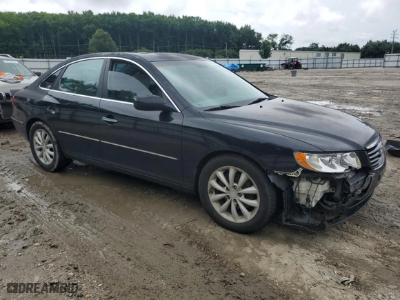 2007 Hyundai Azera SE with VIN KMHFC46F87A154007, listed as a Copart auction lot 63928394 with 166,339 mi miles and Salvage Title. Bid and sale history available at carsss.com. Image 4.