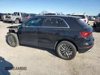 2022 Audi Q3 Premium with VIN WA1AUCF33N1019293, listed as a Copart auction lot 82408964 with 23,620 mi miles and Salvage Title. Bid and sale history available at carsss.com. Image 2.