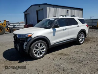 2022 Ford Explorer Platinum z VIN 1FM5K8HC9NGB89724, wystawiony jako Copart lot #60282325 z przebiegiem 38 958 mil mil oraz Szkoda całkowita • Salvage title. Historia ofert i sprzedaży dostępna na DreamBid. Obrazek 1.