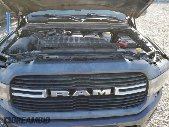 2019 Ram 2500 Laramie with VIN 3C6UR5NL0KG702140, listed as a Copart auction lot 52513015 with 63,525 mi miles and Salvage title. Bid and sale history available at DreamBid. Image 12.