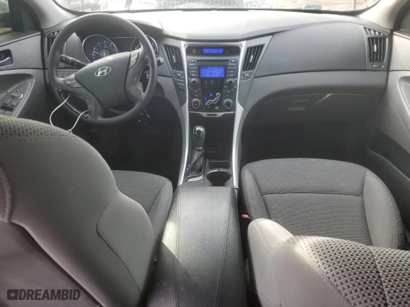 2013 Hyundai Sonata GLS with VIN 5NPEB4AC4DH506083, listed as a Copart auction lot 45553325 with 123,723 mi miles and Salvage Title. Bid and sale history available at carsss.com. Image 8.