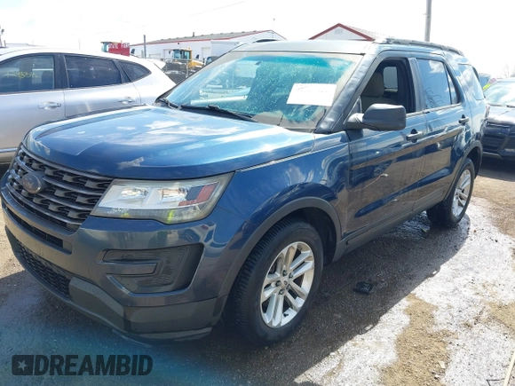 2016 Ford Explorer with VIN 1FM5K8B89GGC42543, listed as a IAAI auction lot 41887455 with 150,829 mi miles and . Bid and sale history available at carsss.com. Image 2.