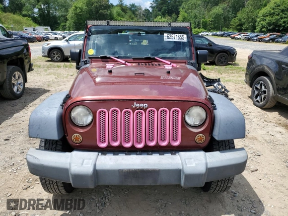 2007 Jeep Wrangler X z VIN 1J4FA24187L152407, wystawiony jako Copart lot #62571655 z przebiegiem 121 500 mil mil oraz Czysty tytuł • Clean title. Historia ofert i sprzedaży dostępna na DreamBid. Obrazek 5.