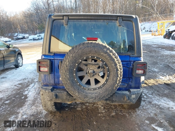 2018 Jeep Wrangler Unlimited Sport S с VIN 1C4HJXDG8JW179984, выставлен на аукционе IAAI как лот 41173628 с пробегом 103 136 миль миль и . История ставок и продаж доступна на DreamBid. Изображение 17.