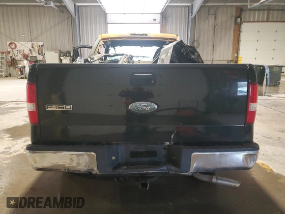 2007 Ford F-150 XLT with VIN 1FTPX14V77FA54876, listed as a Copart auction lot 51989195 with 0 mi miles and Salvage Title. Bid and sale history available at carsss.com. Image 6.