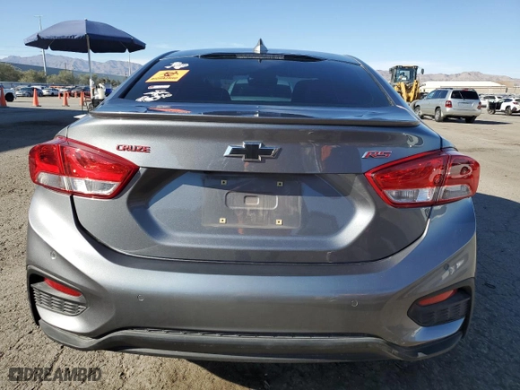 2019 Chevrolet Cruze Premier with VIN 1G1BF5SM1K7119425, listed as a Copart auction lot 72975314 with 83,246 mi miles and Salvage Title. Bid and sale history available at carsss.com. Image 6.