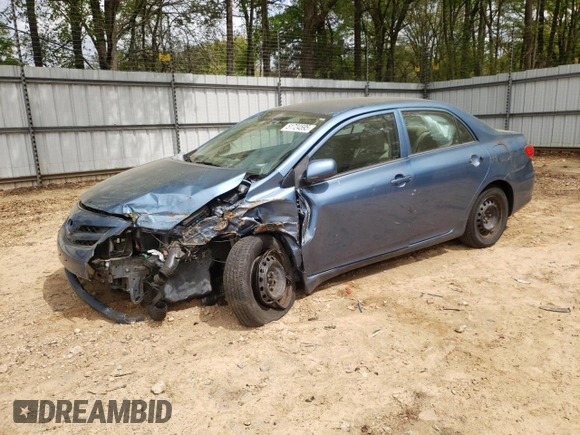 2013 Toyota Corolla L with VIN 5YFBU4EE3DP104616, listed as a Copart auction lot 51724595 with 95,357 mi miles and Salvage Title. Bid and sale history available at DreamBid. Image 1.