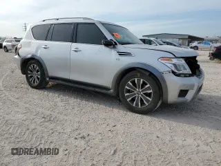2019 Nissan Armada SV with VIN JN8AY2NC1K9585976, listed as a Copart auction lot 67952834 with 132,661 mi miles and Salvage Title. Bid and sale history available at carsss.com. Image 4.