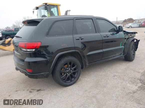 2020 Jeep Grand Cherokee Altitude with VIN 1C4RJFAG7LC179112, listed as a IAAI auction lot 41565047 with 152,548 mi miles. Bid and sale history available at carsss.com. Image 4.