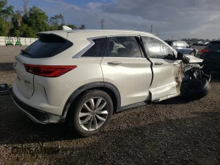 2020 Infiniti QX50 Luxe z VIN 3PCAJ5M13LF109821, wystawiony jako Copart lot #55364455 z przebiegiem 49 237 mil mil oraz Nie do naprawy • Non repairable. Historia ofert i sprzedaży dostępna na DreamBid. Obrazek 3.