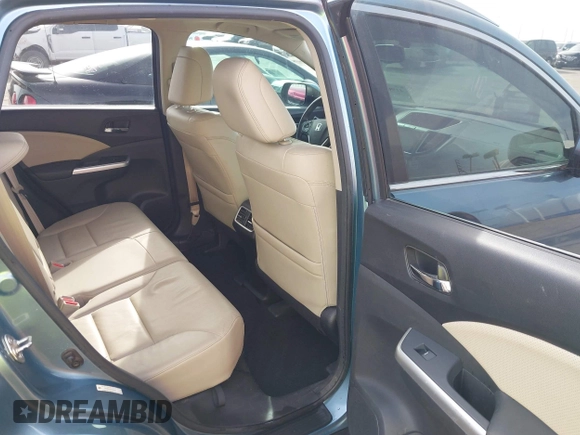 2015 Honda CR-V EX-L with VIN 2HKRM3H78FH554414, listed as a IAAI auction lot 41909098 with 85,264 mi miles and . Bid and sale history available at carsss.com. Image 8.