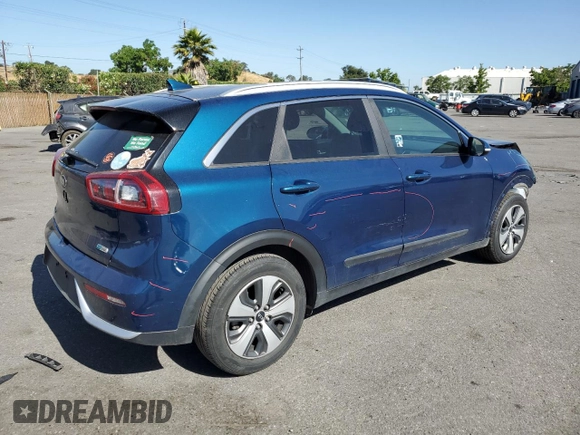 2018 Kia Niro EX with VIN KNDCC3LCXJ5111459, listed as a Copart auction lot 56410644 with 69,900 mi miles and Salvage Title. Bid and sale history available at carsss.com. Image 3.