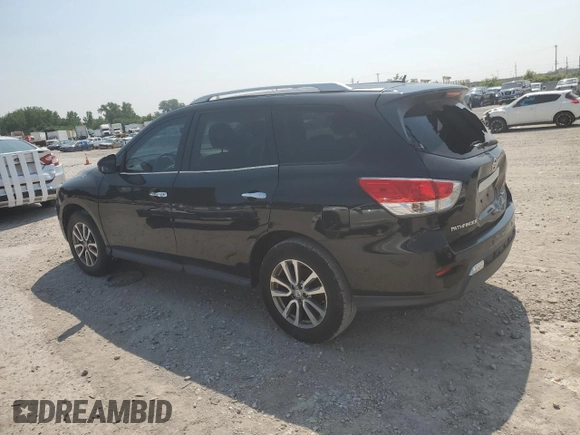 2015 Nissan Pathfinder S with VIN 5N1AR2MN4FC684016, listed as a Copart auction lot 60645035 with 133,702 mi miles and Clean title. Bid and sale history available at DreamBid. Image 2.