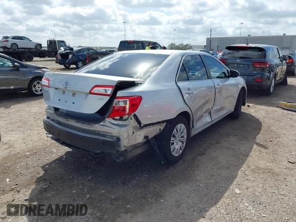 2014 Toyota Camry L with VIN 4T4BF1FK0ER384563, listed as a IAAI auction lot 41782381 with 75,868 mi miles. Bid and sale history available at carsss.com. Image 4.