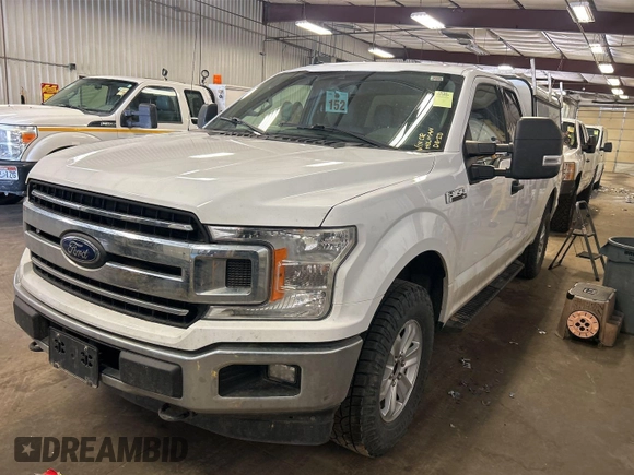 2019 Ford F-150 XL with VIN 1FTFX1E4XKKE18094, listed as a IAAI auction lot 42370122 with 111,682 mi miles and . Bid and sale history available at DreamBid. Image 1.