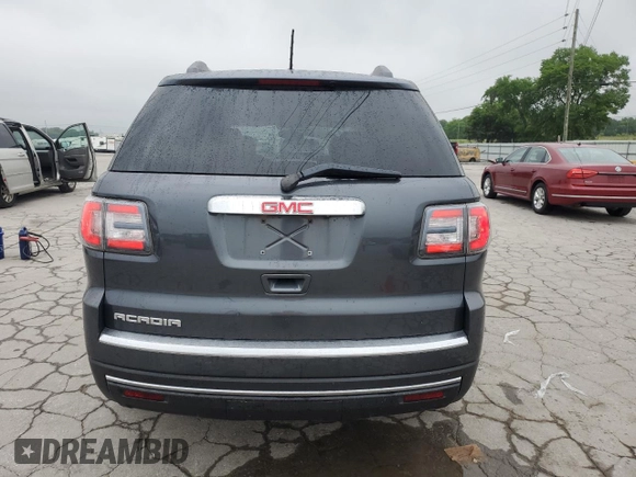 2014 GMC Acadia SLE with VIN 1GKKRNED7EJ320204, listed as a Copart auction lot 56527995 with 104,194 mi miles and Clean title. Bid and sale history available at DreamBid. Image 6.