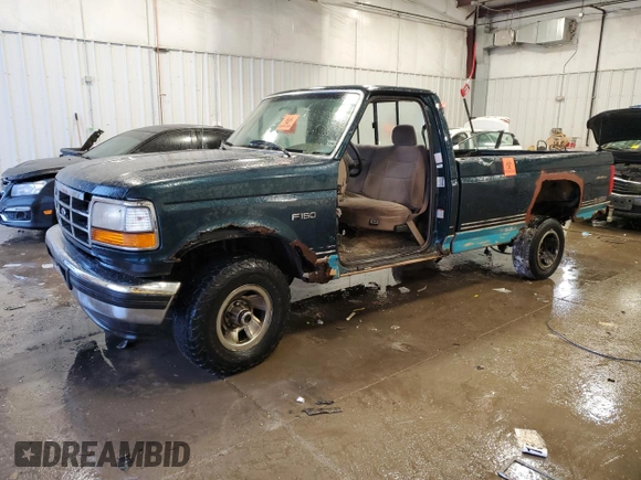1995 Ford F-150 with VIN 1FTEF14H2SNA83429, listed as a Copart auction lot 42382305 with 201,312 mi miles and Clean Title. Bid and sale history available at carsss.com. Image 1.