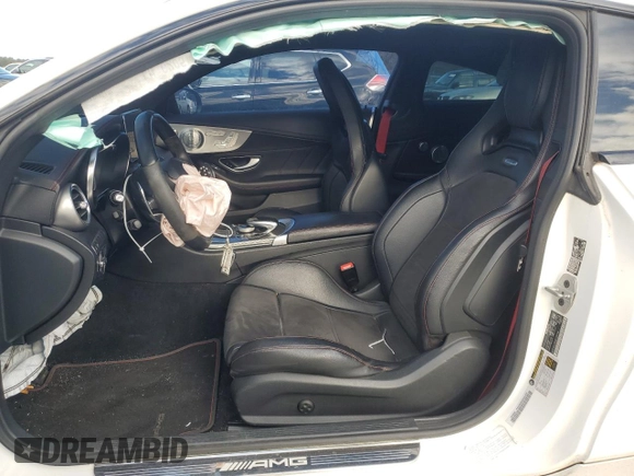 2018 Mercedes-Benz C 43 AMG with VIN WDDWJ6EB5JF625938, listed as a Copart auction lot 87166034 with 72,972 mi miles and Non Repairable. Bid and sale history available at DreamBid. Image 7.