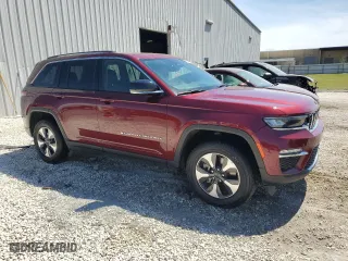 2024 Jeep Grand Cherokee 4xe with VIN 1C4RJYB63RC720344, listed as a Copart auction lot 50715785 with 37,748 mi miles and Clean Title. Bid and sale history available at carsss.com. Image 4.