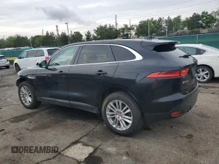 2019 Jaguar F-Pace 25t Prestige with VIN SADCK2GX3KA392592, listed as a Copart auction lot 59199455 with 170,635 mi miles and Salvage title. Bid and sale history available at DreamBid. Image 2.