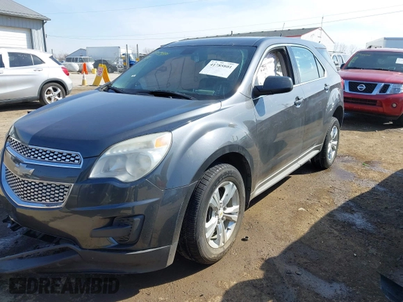 2010 Chevrolet Equinox LS with VIN 2CNFLCEW0A6407367, listed as a IAAI auction lot 41785801 with 71,615 mi miles. Bid and sale history available at carsss.com. Image 17.