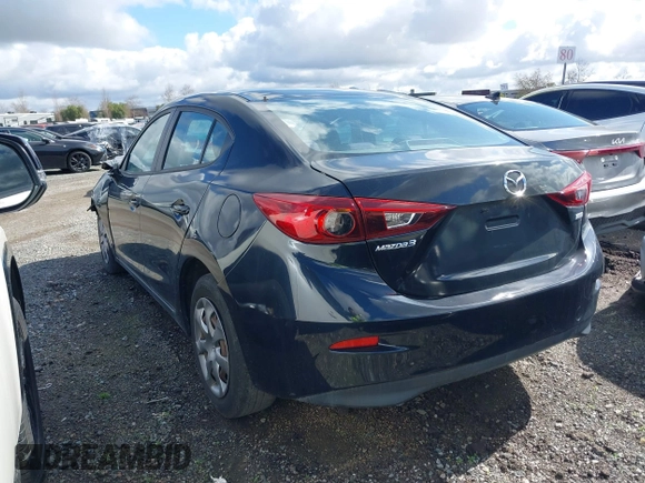 2016 Mazda 3 i Sport with VIN JM1BM1T77G1317385, listed as a IAAI auction lot 38893587 with 115,103 mi miles and . Bid and sale history available at DreamBid. Image 3.