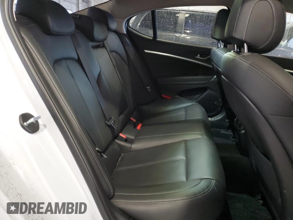 2022 Genesis G70 2.0T with VIN KMTG34TA2NU092828, listed as a Copart auction lot 47296105 with 15,737 mi miles and Salvage title. Bid and sale history available at DreamBid. Image 10.