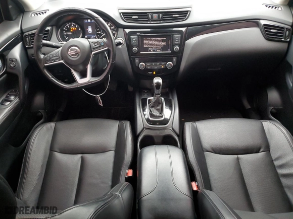 2021 Nissan Rogue Sport SL with VIN JN1BJ1CW4MW667543, listed as a Copart auction lot 43786125 with 49,996 mi miles and Salvage Title. Bid and sale history available at carsss.com. Image 8.