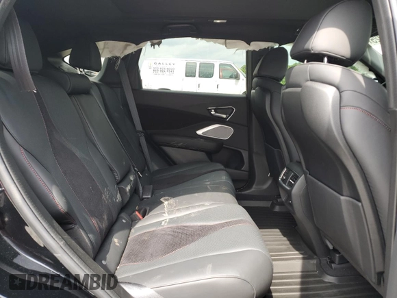 2023 Acura RDX w/A-Spec Package with VIN 5J8TC2H66PL006825, listed as a Copart auction lot 58852025 with 26,109 mi miles and Salvage title. Bid and sale history available at DreamBid. Image 11.