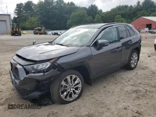 2021 Toyota RAV4 XLE Premium с VIN 2T3A1RFV5MC152318, выставлен на аукционе Copart как лот 62899735 с пробегом 41 376 миль миль и Списание • Salvage title. История ставок и продаж доступна на DreamBid. Изображение 1.